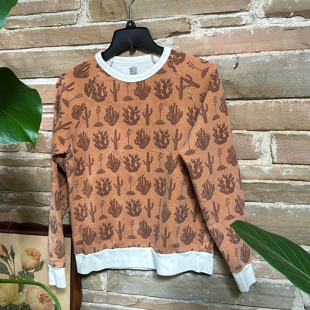 Pattered Sweatshirt
